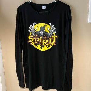 Spirit Halloween. Extra large black with Grim reaper on face.